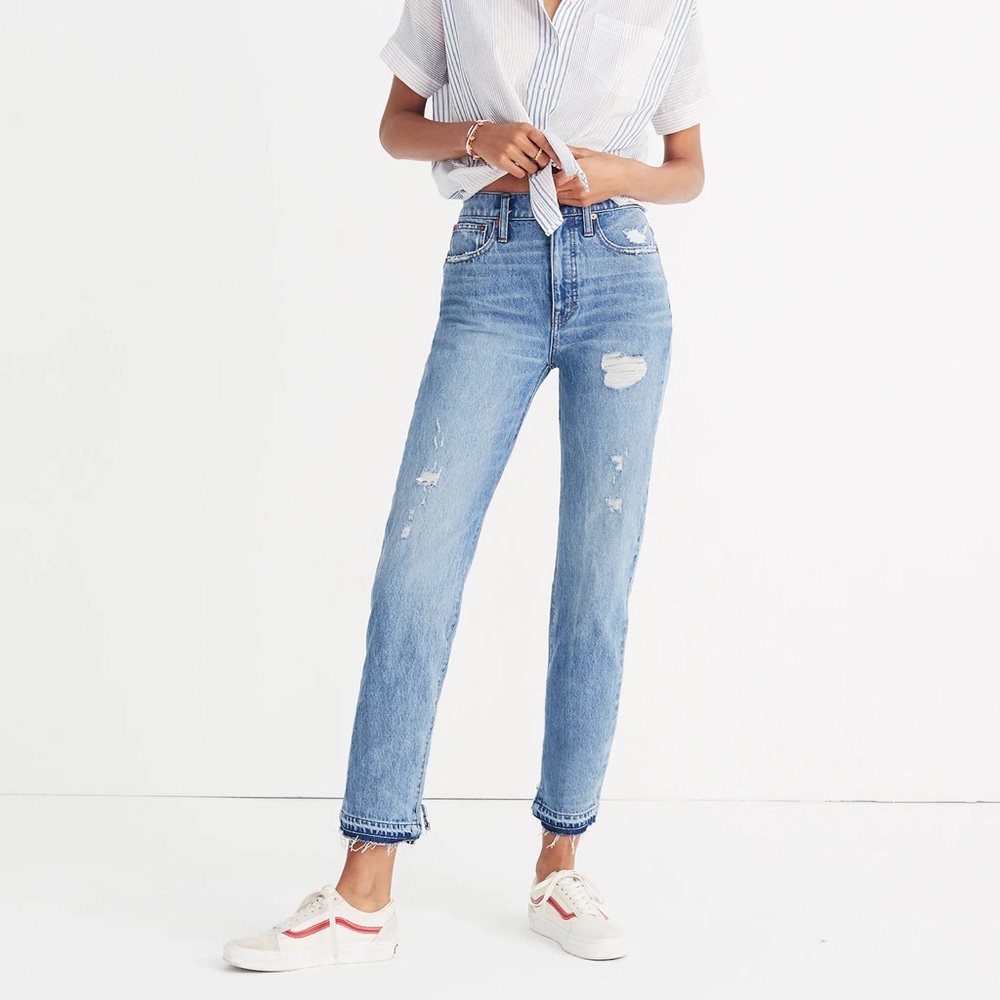 Madewell Classic Straight Jean - Picture 9 of 9